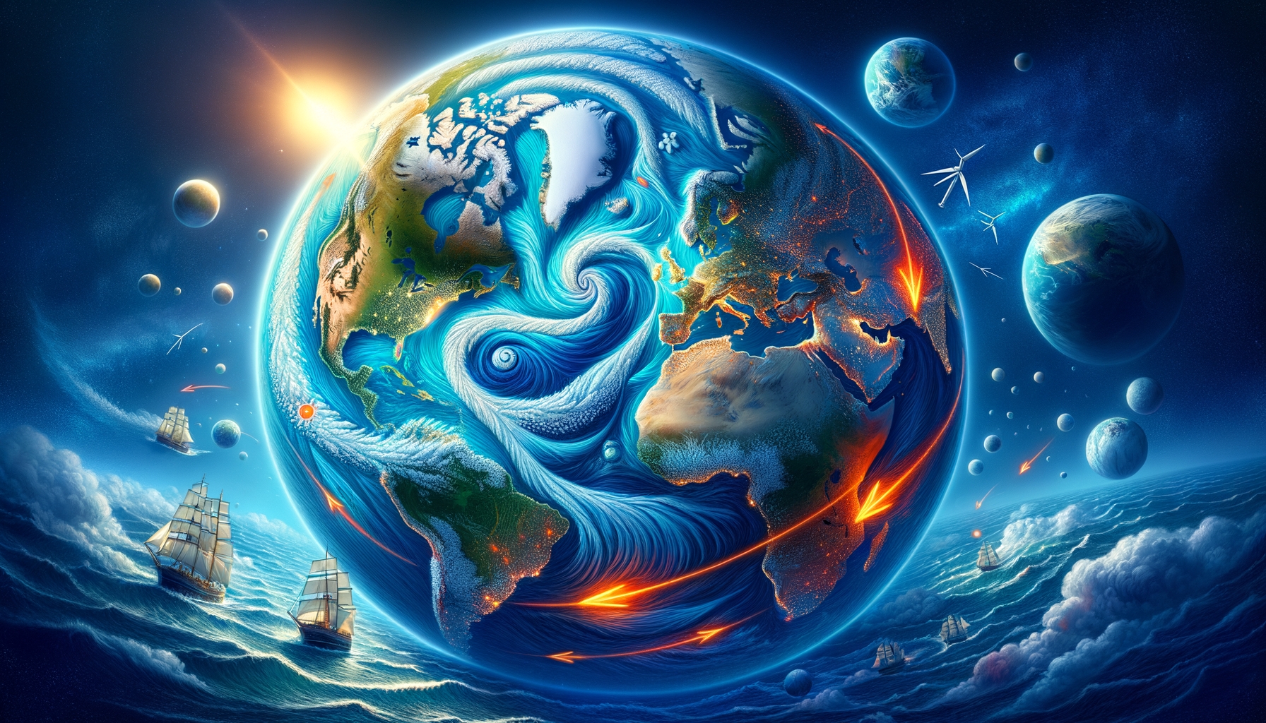 La Corrente del Golfo e il Capovolgimento Meridionale della Circolazione Atlantica