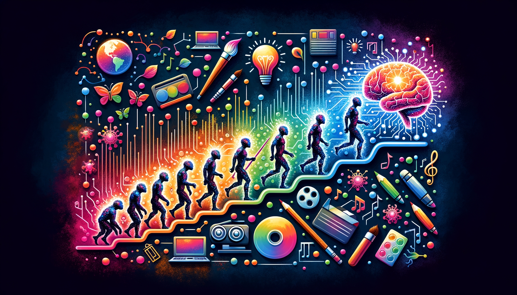 L'Intelligenza Artificiale e la Creatività: Un Nuovo Capitolo nell'Evoluzione Umana