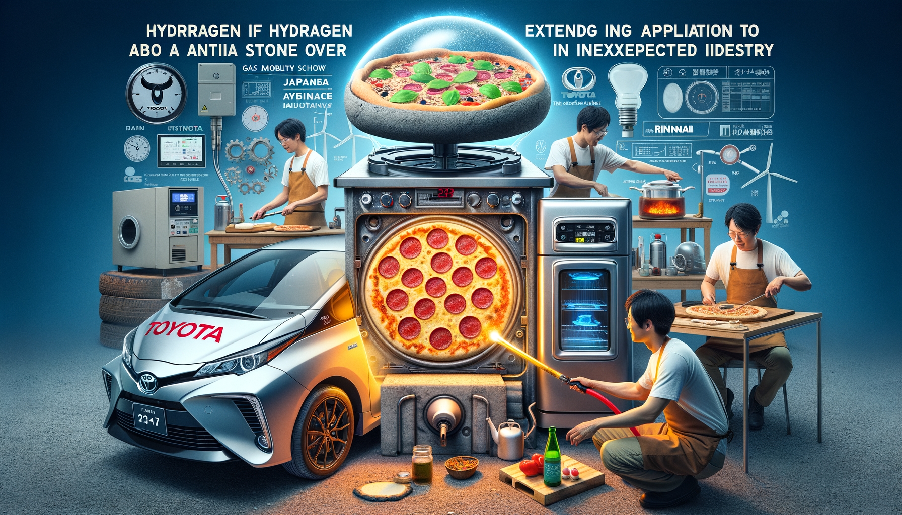 Toyota e la Rivoluzione dell'Idrogeno: Innovazioni dalla Mobilità alla Cucina