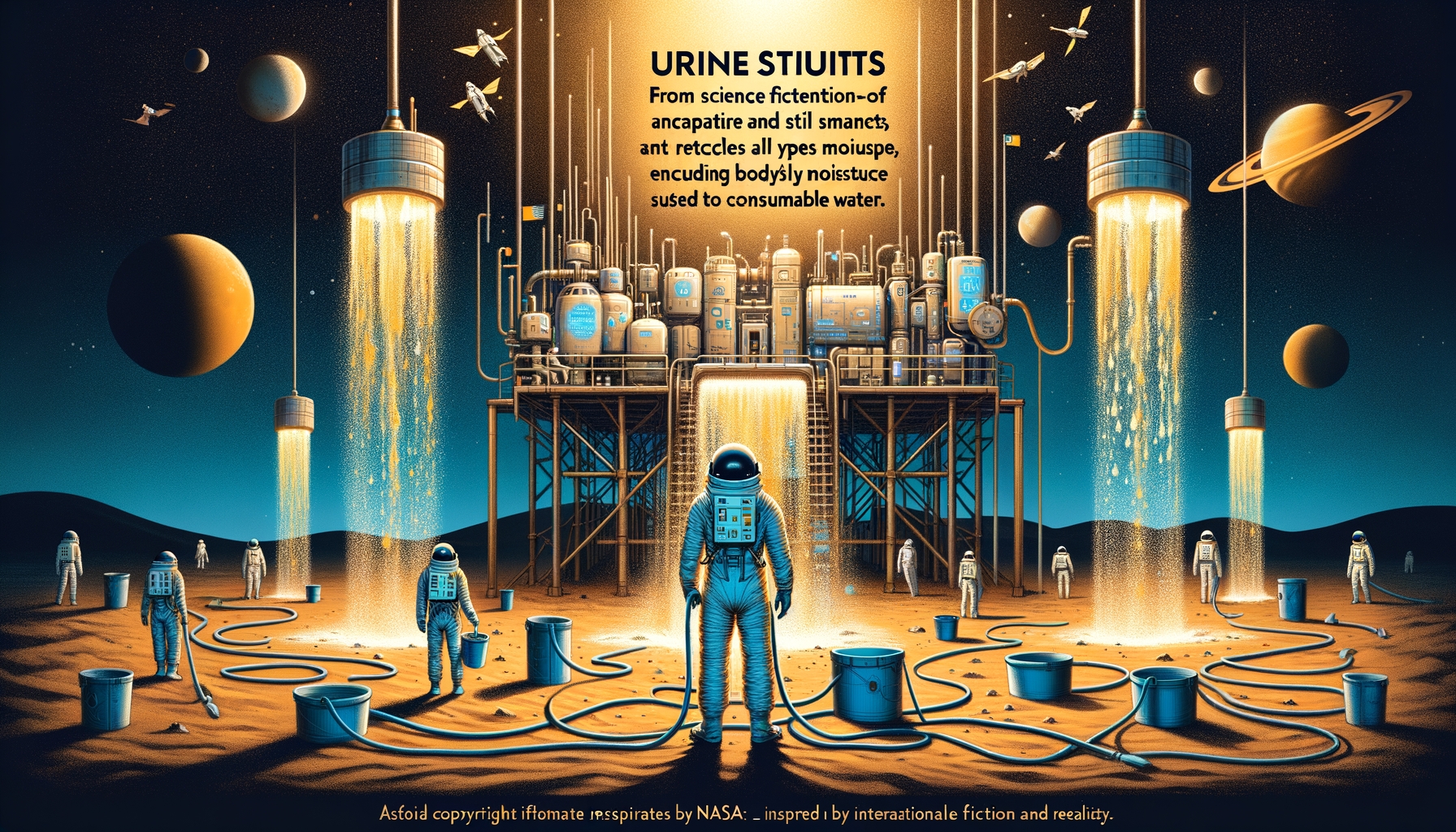 Urina e Astronauti: Dalla Fantascienza alla Realtà