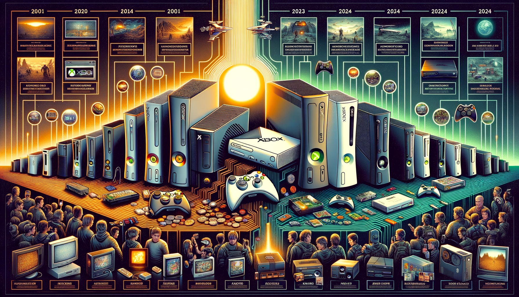 L'Evoluzione delle Console Xbox di Microsoft: Storia, Innovazione e Competizione